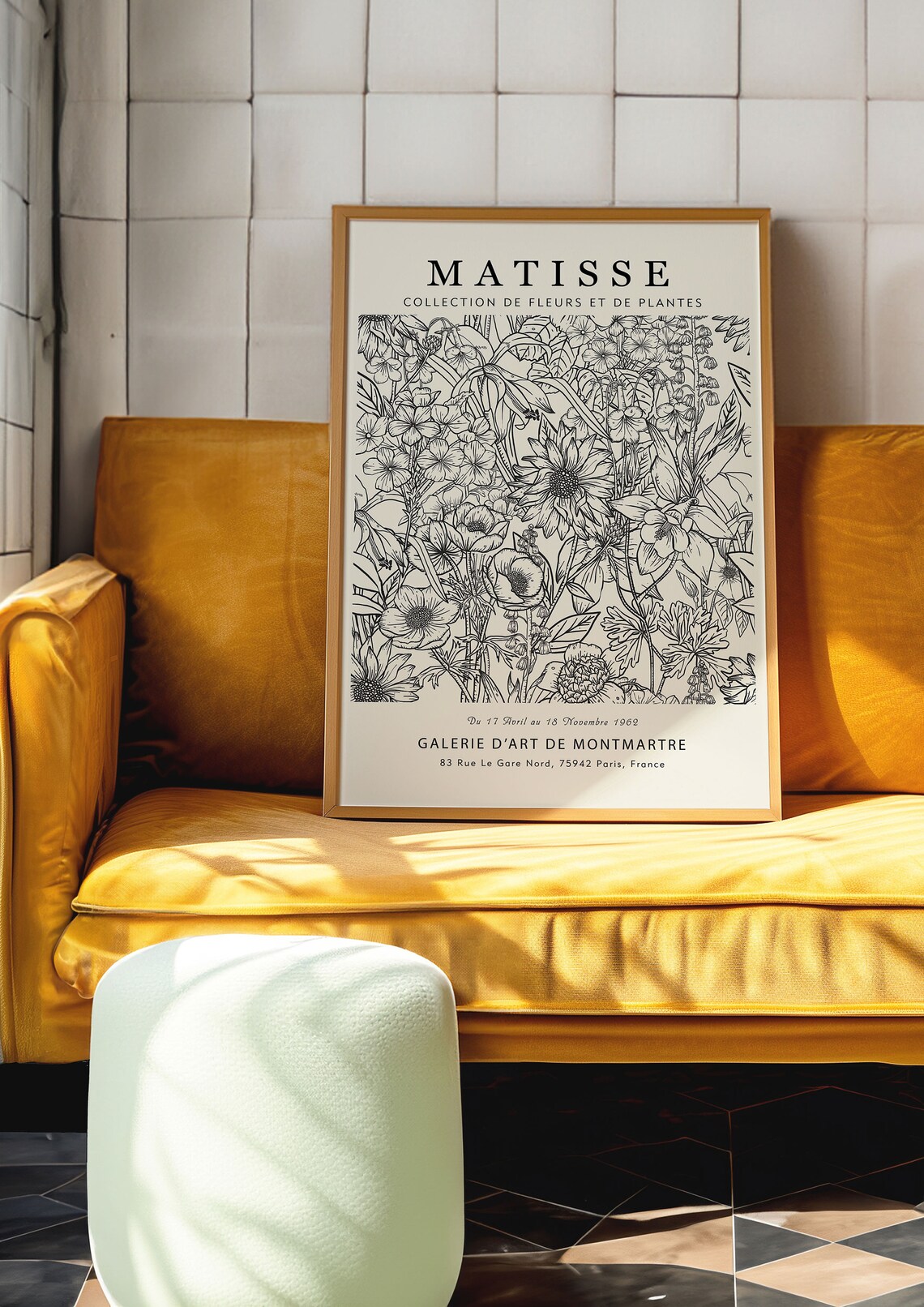Matisse Flower Market Botanical Poster Print - Image 3