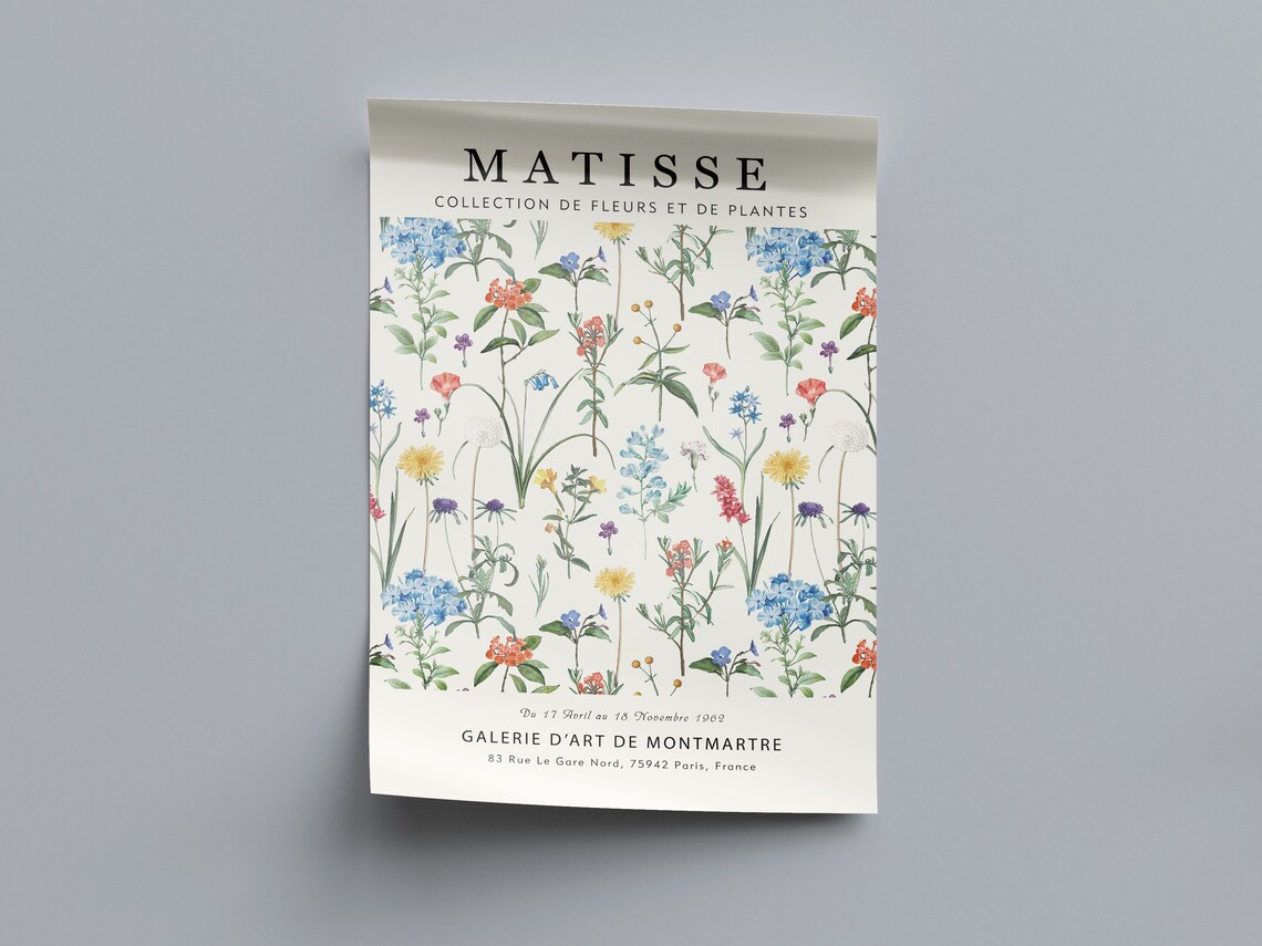 Matisse Tokyo Flower Poster Print - Image 3
