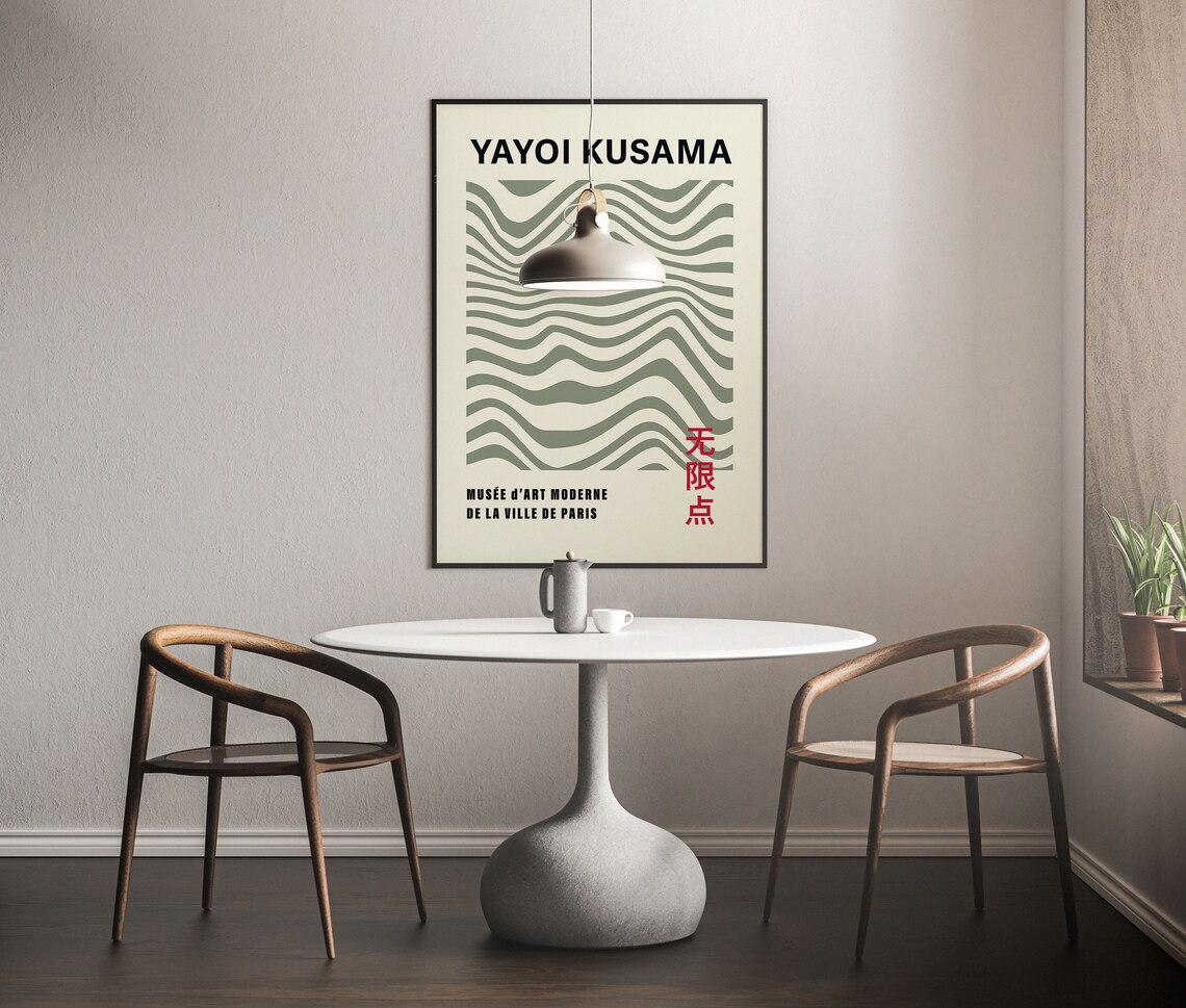 Yayoi Kusama Gallery Wall Art Poster Print - Image 3