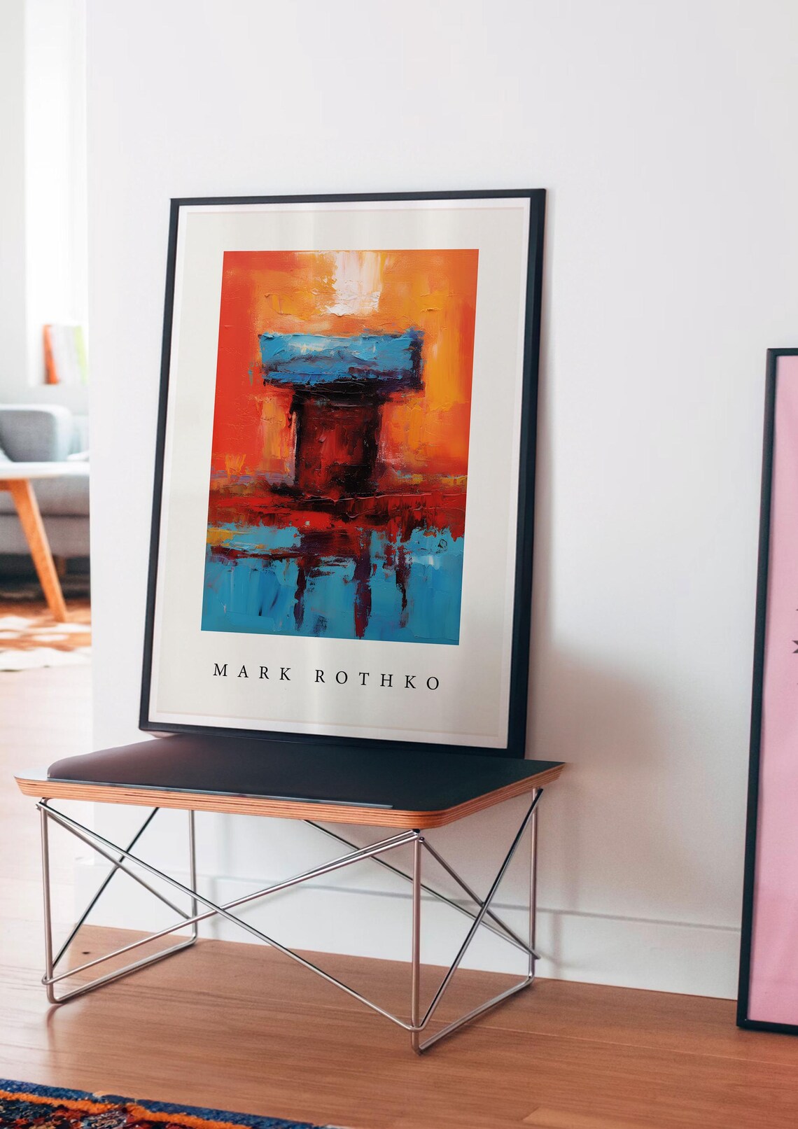 Mark Rothko Abstract Poster, Modern Living Room Decor - Image 5