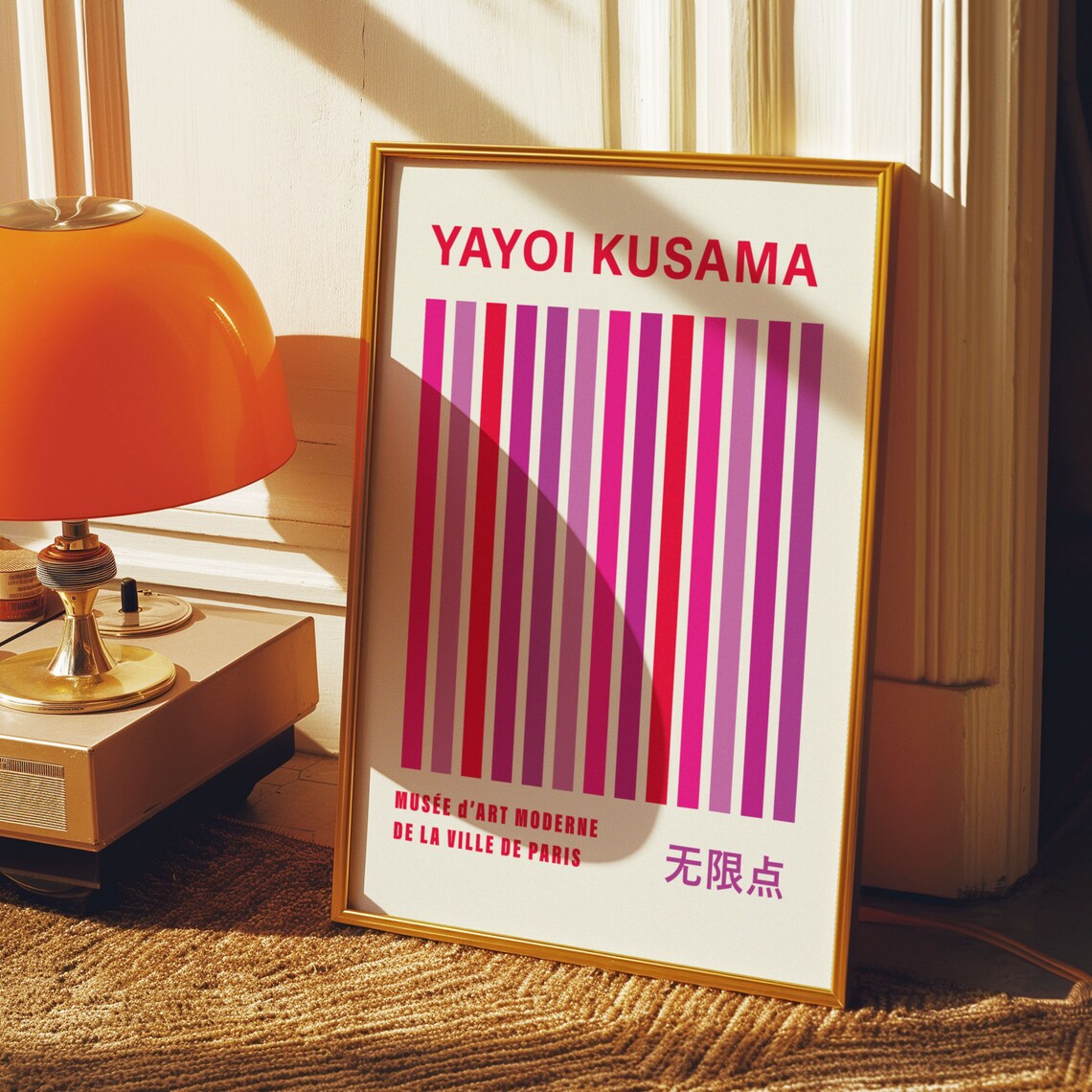 Yayoi Kusama Exhibition Poster, Japanese Decor - Image 5
