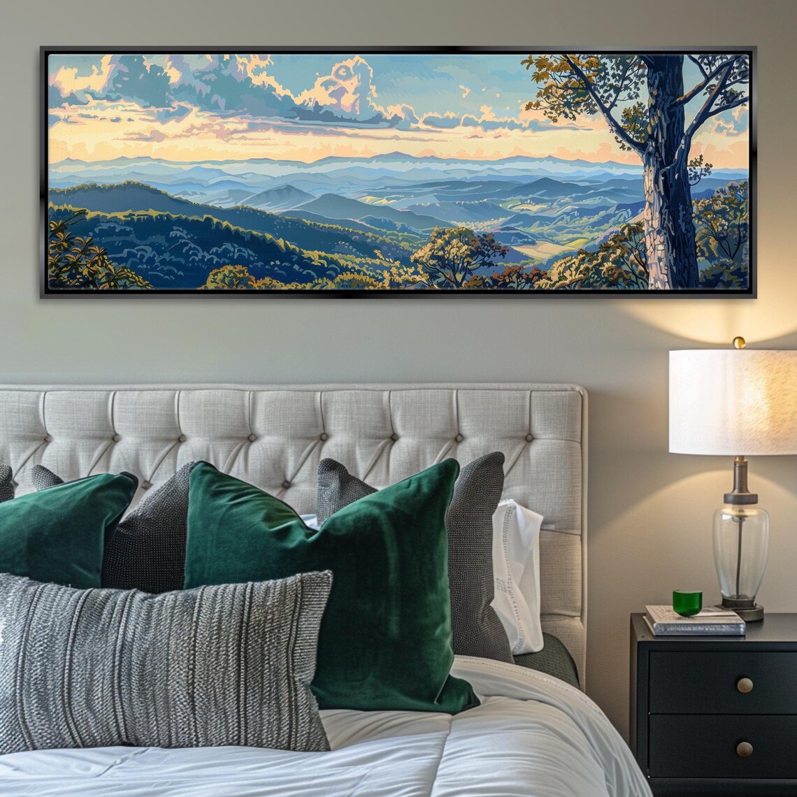 Blue Ridge Mountain National Park Panoramic Art Print - Image 5