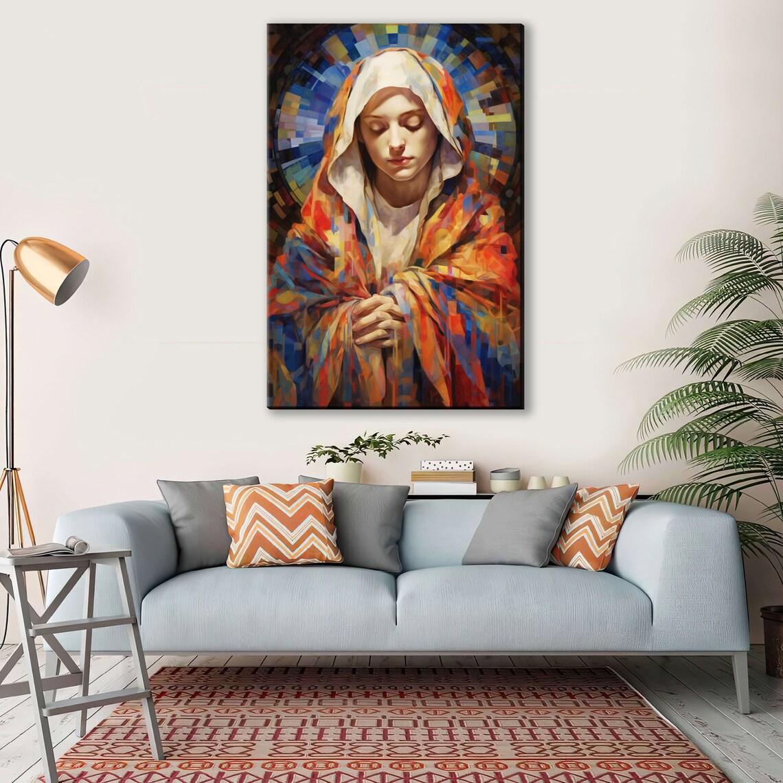 Virgin Mary, Mother of Jesus Religious Art Print - Image 2