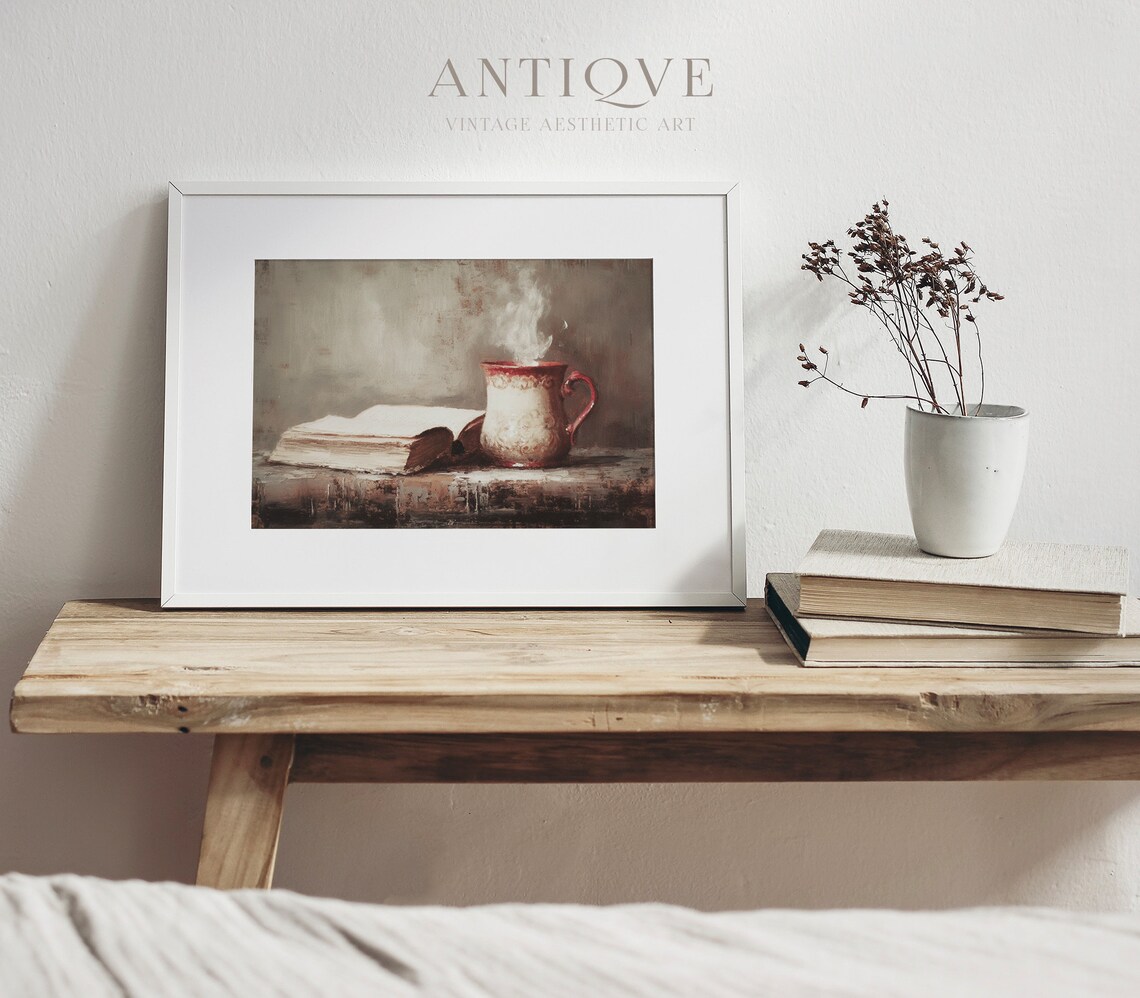 Cozy Winter Print, Rustic Christmas Farmhouse Art Print - Image 4