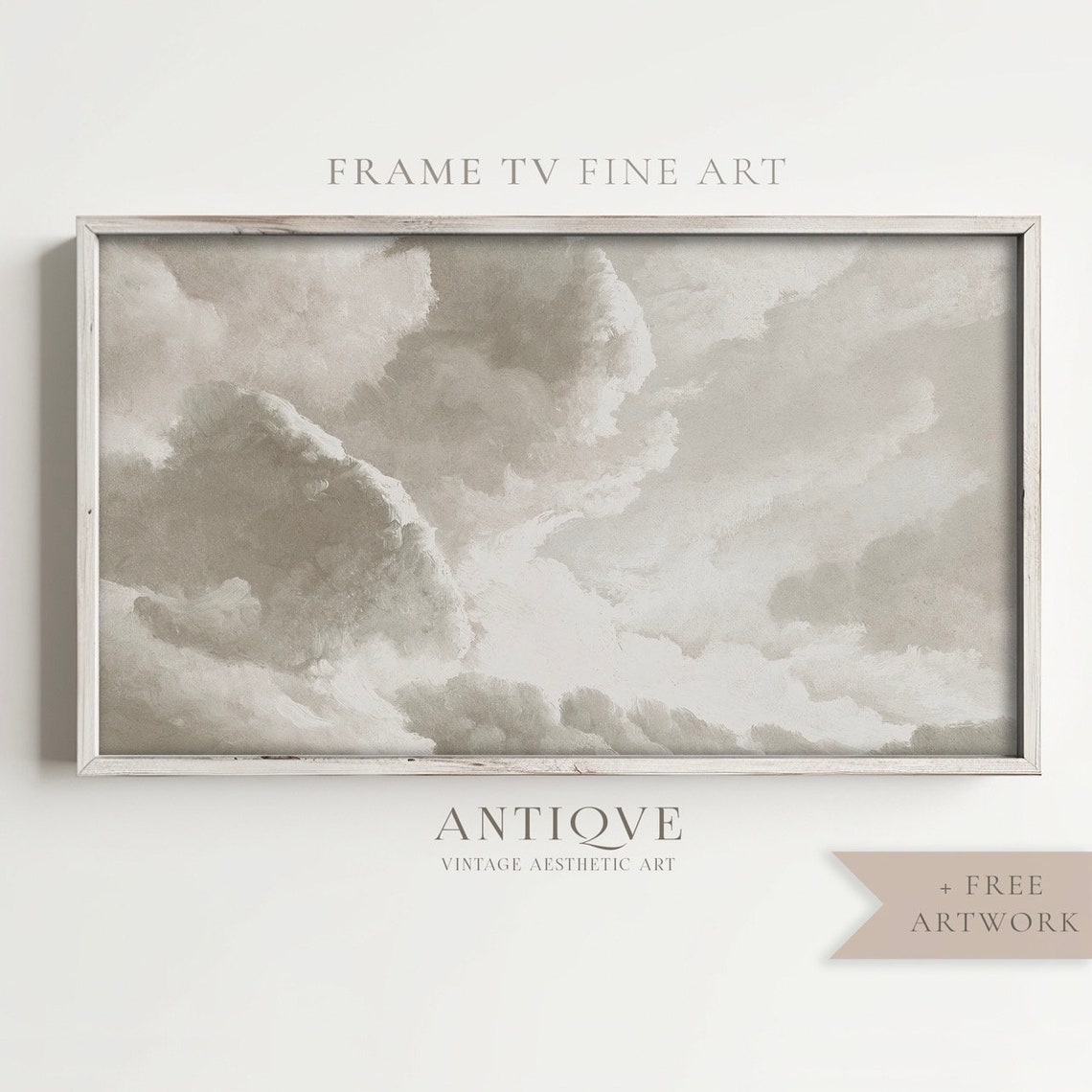 Cloudy Sky Winter Decor