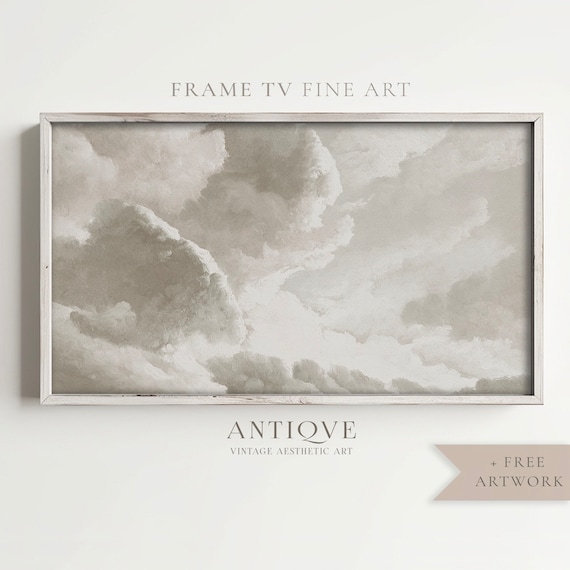 Cloudy Sky Winter Decor