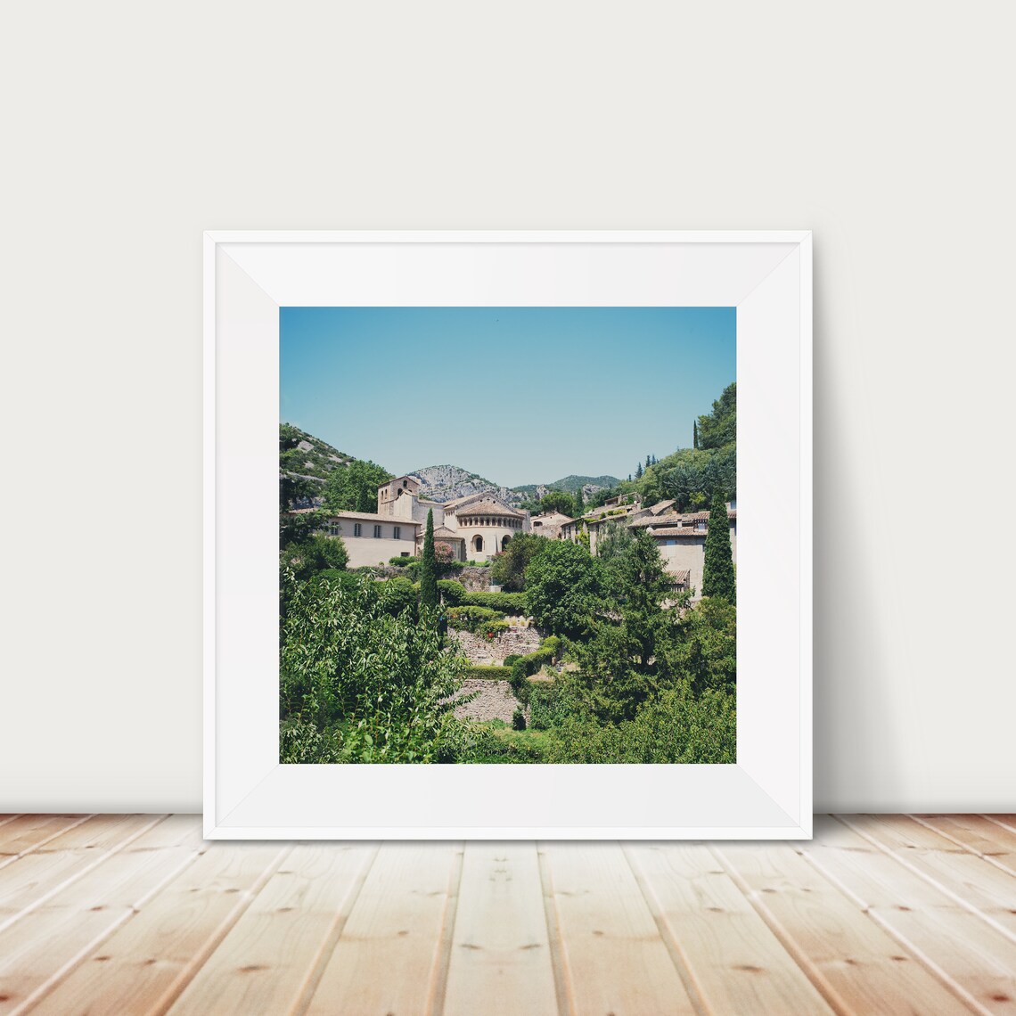 Saint Guilhem le Desert France Gellone Monastery Summer Photo Poster