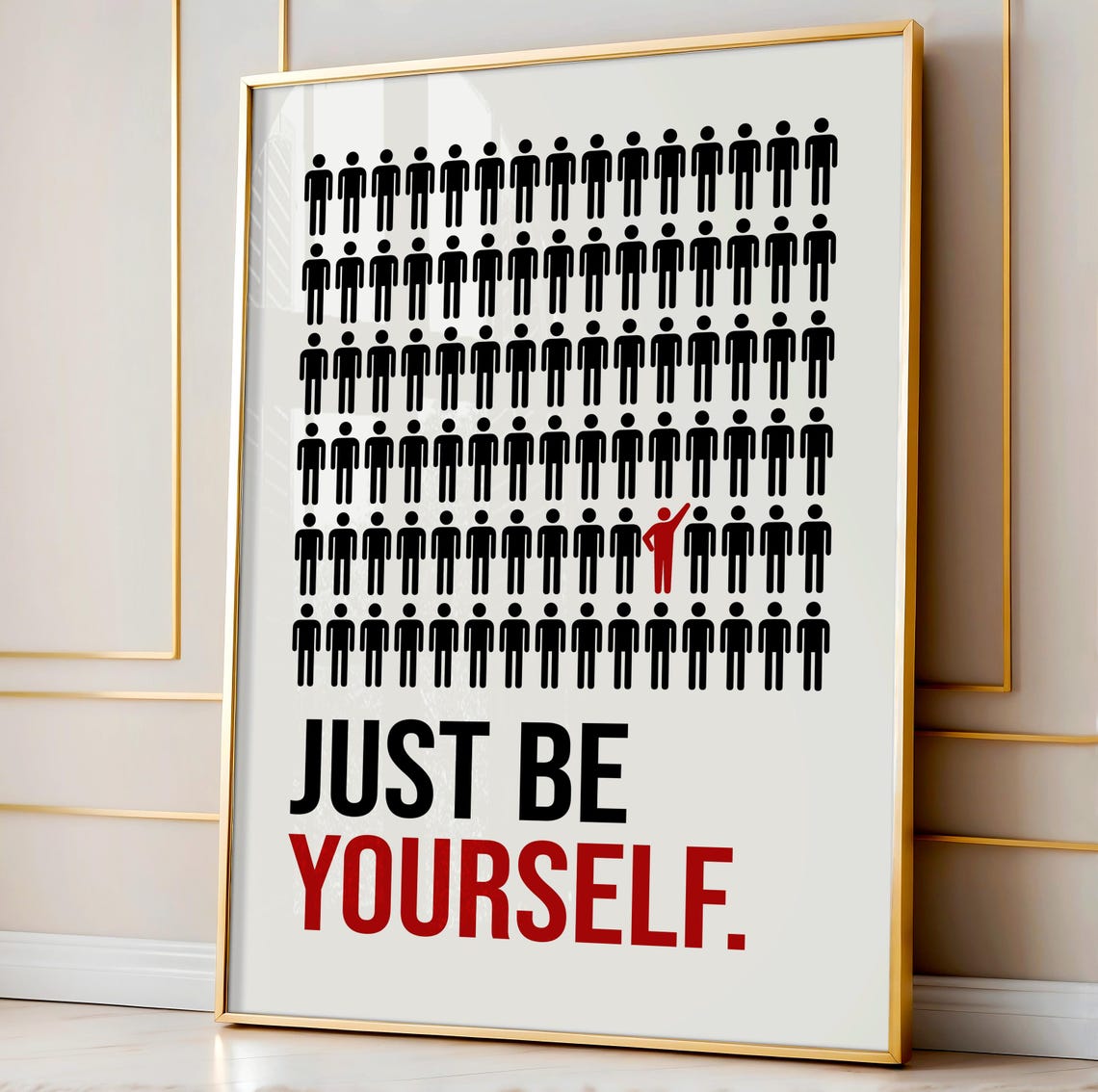Dare to Be Different Birds Motivational Poster for Office Wall Decor - Image 3