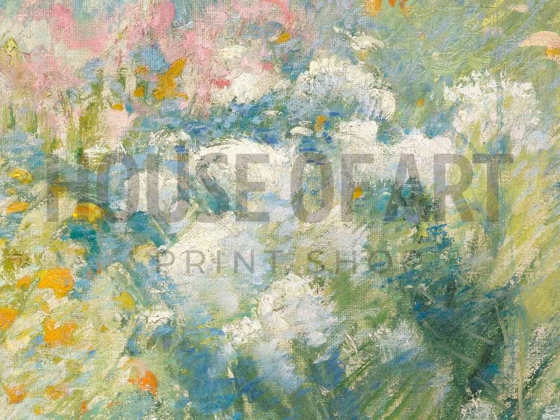 Wildflowers Frame Tv Art 4k Vintage Meadow Flowers Flower Garden Oil Painting Vintage Country Wildflower Pastel Frame Tv Art - Image 2