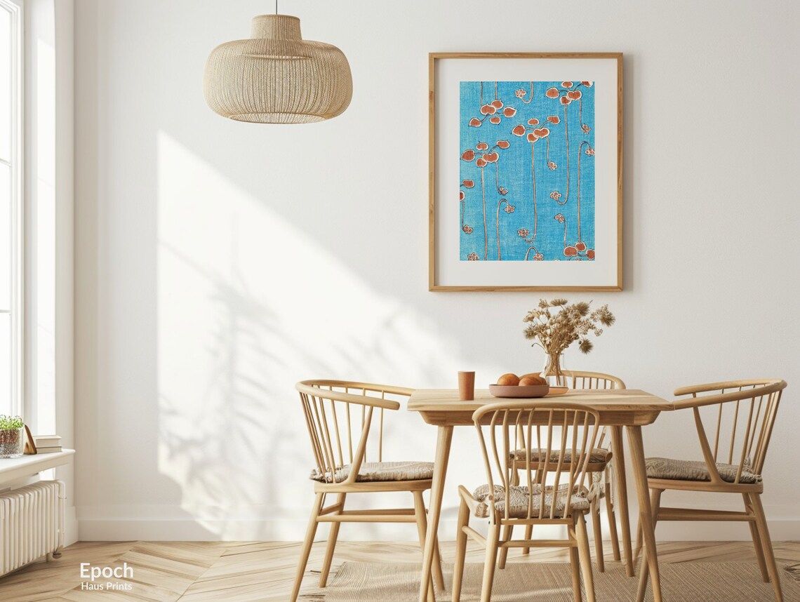 Vines Illustration By Shin Bijutsukai, Japanese Woodblock - Image 2