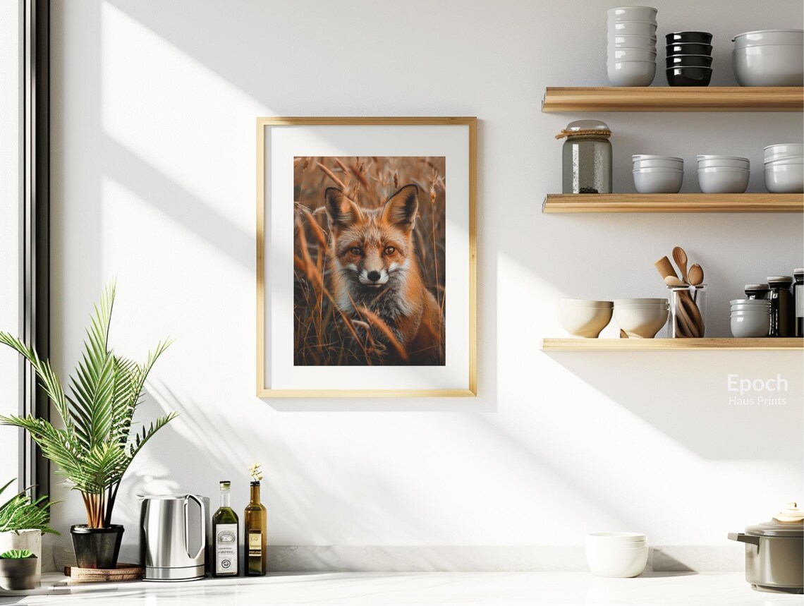Forest Fox Wildlife Photography Art Print - Image 2