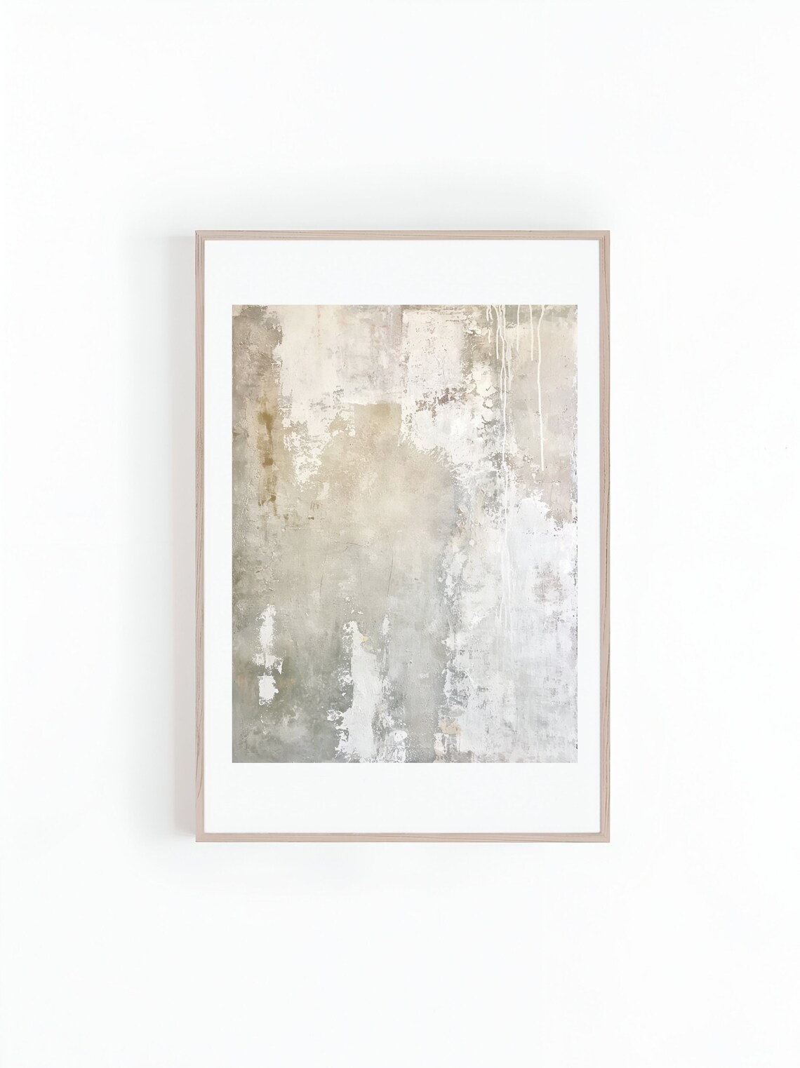 Abstract Painting, Modern Oil Painting Art Print