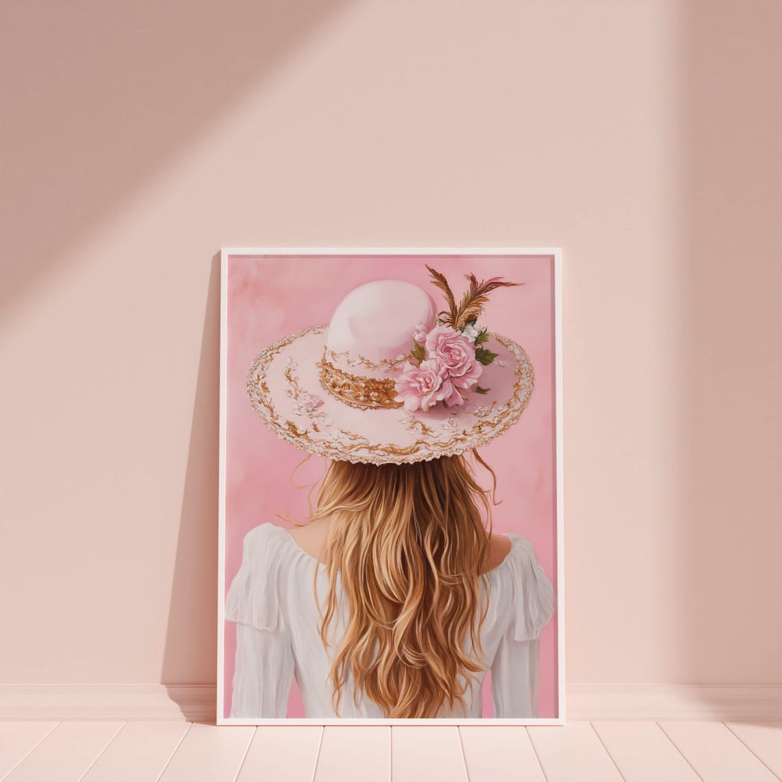 Cowgirl Wall Art - Pink Western Poster For Girls - Image 4