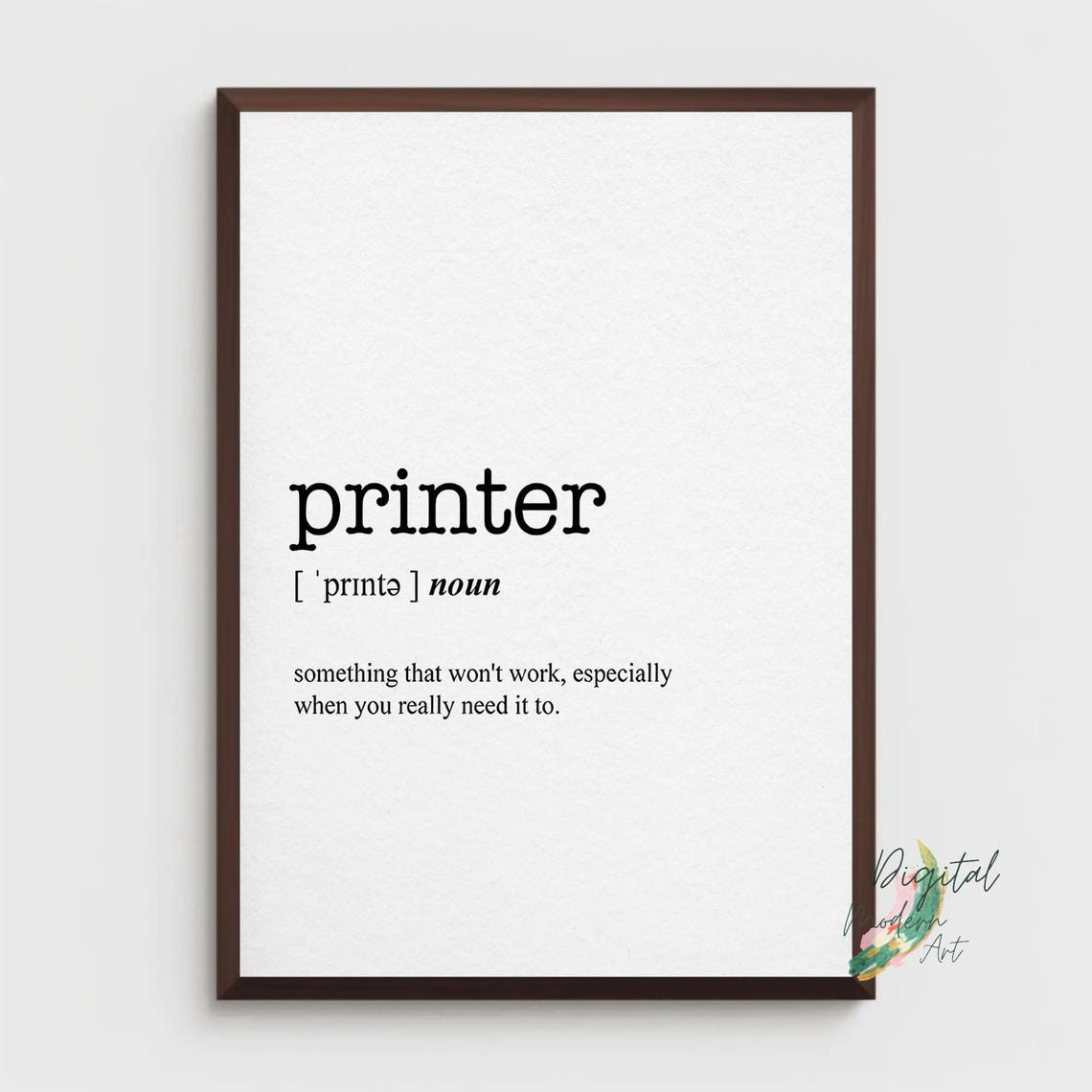 Supervisor Definition Funny Dictionary Office Humor Boss Joke Poster - Image 3