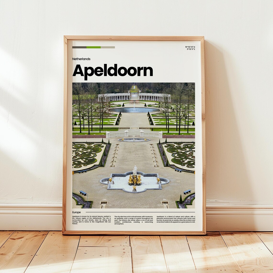 Aperldoorn Poster Print Photo Netherlands Travel Gift