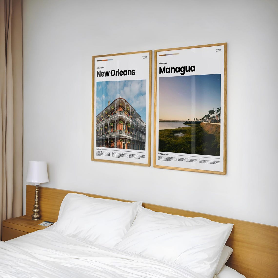 Managua Travel Poster Managua Poster Managua Photo Poster Managua Art Print Central America Poster Travel Poster Print Travel Gift - Image 2