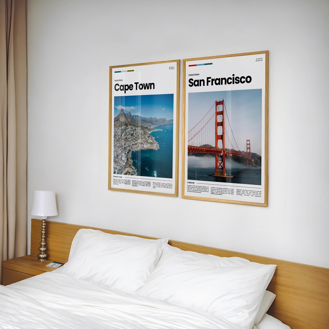 San Francisco Travel Poster San Francisco Poster San Francisco Photo Poster San Francisco Art Print United States Poster Travel Gift - Image 2