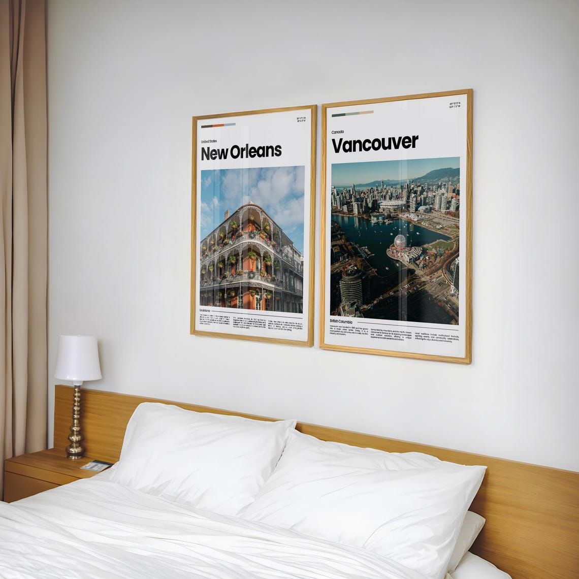 Vancouver Travel Poster Vancouver Poster Vancouver Photo Poster Vancouver Art Print Canada Poster Canada Travel Poster Travel Gift - Image 2