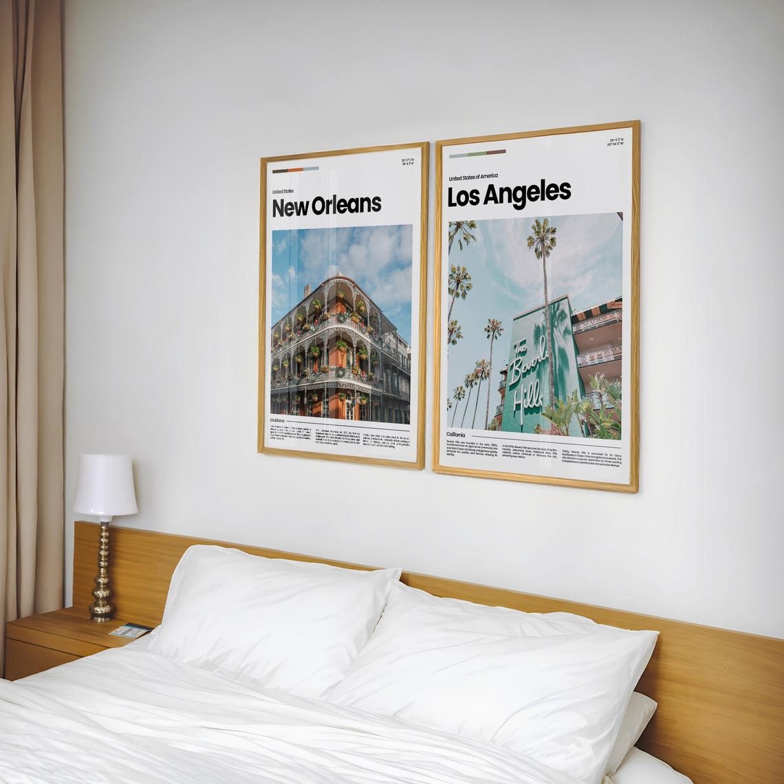 Los Angeles Travel Poster Los Angeles Poster Los Angeles Photo Poster Los Angeles Art Print Los Angeles Art Usa Poster Travel Gift - Image 2