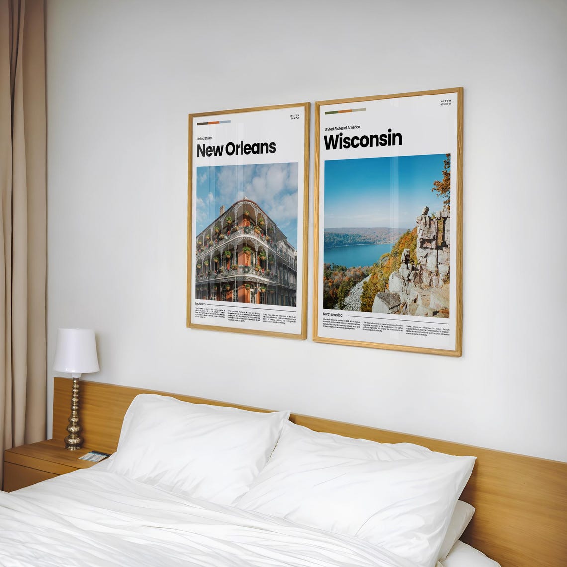 Wisconsin Travel Poster Wisconsin Poster Wisconsin Photo Poster Wisconsin Art Print Usa Poster Usa Travel Poster Travel Gift - Image 2