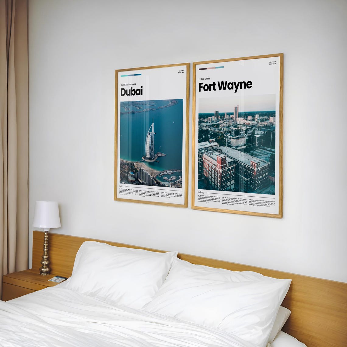 Fort Wayne Travel Poster Fort Wayne Poster Fort Wayne Photo Poster Fort Wayne Art Print Usa Poster Indiana Poster Travel Gift - Image 2
