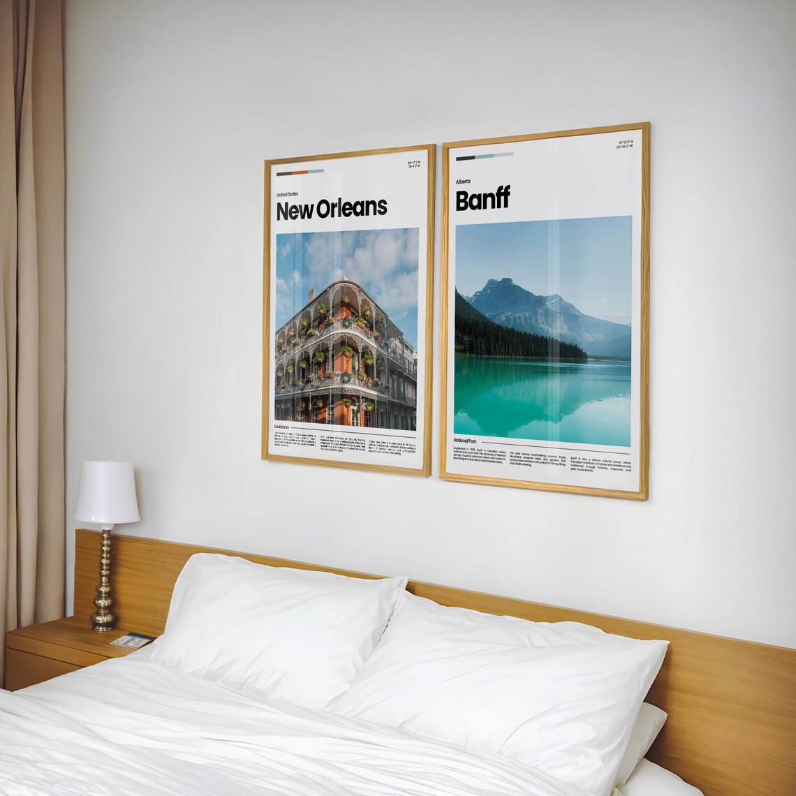 Banff Travel Poster Banff Poster Banff Photo Poster Banff Art Print Banff Art Canada Poster Canada Travel Poster Travel Gift - Image 2