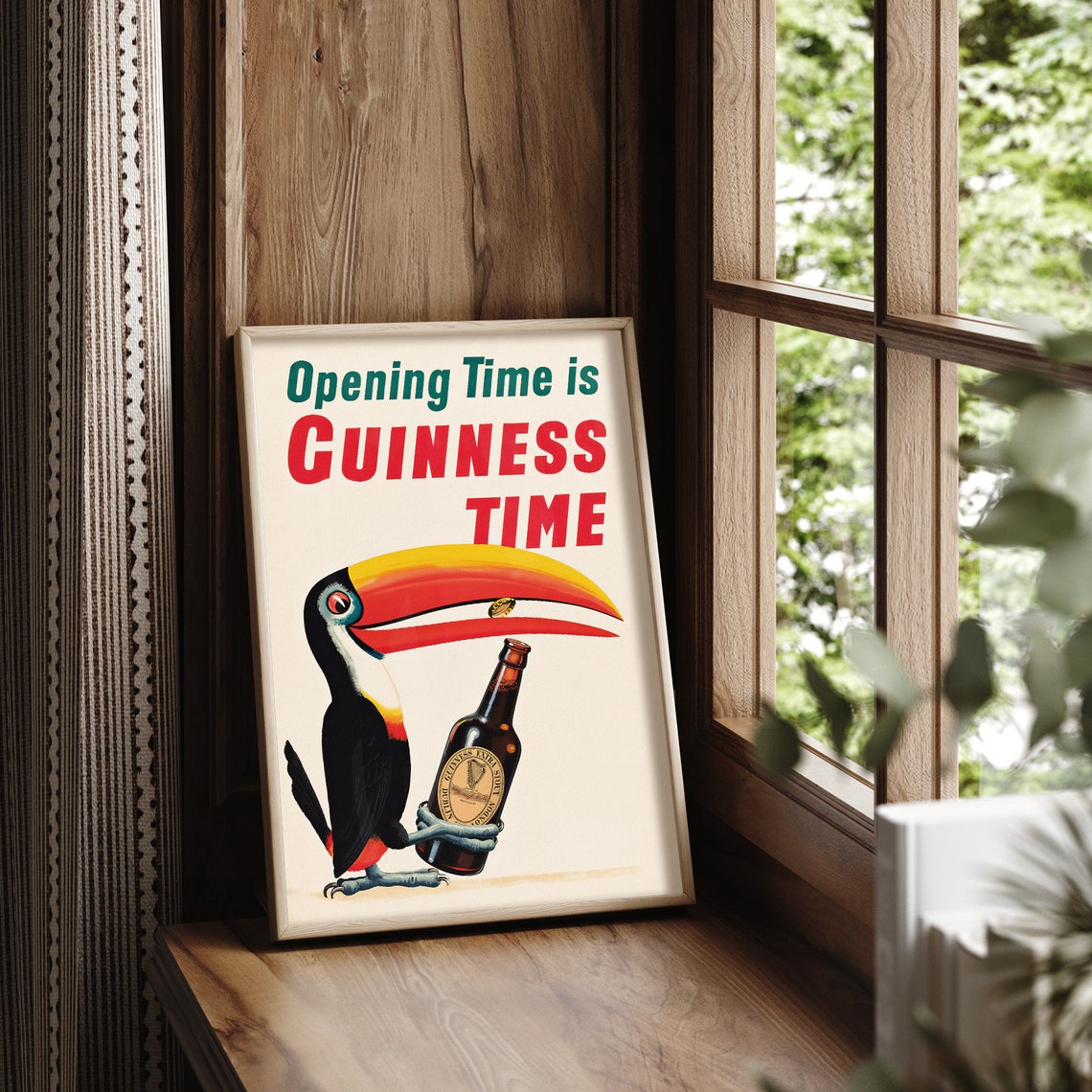 Guinness Vintage Ad Poster, Home Decor - Image 3