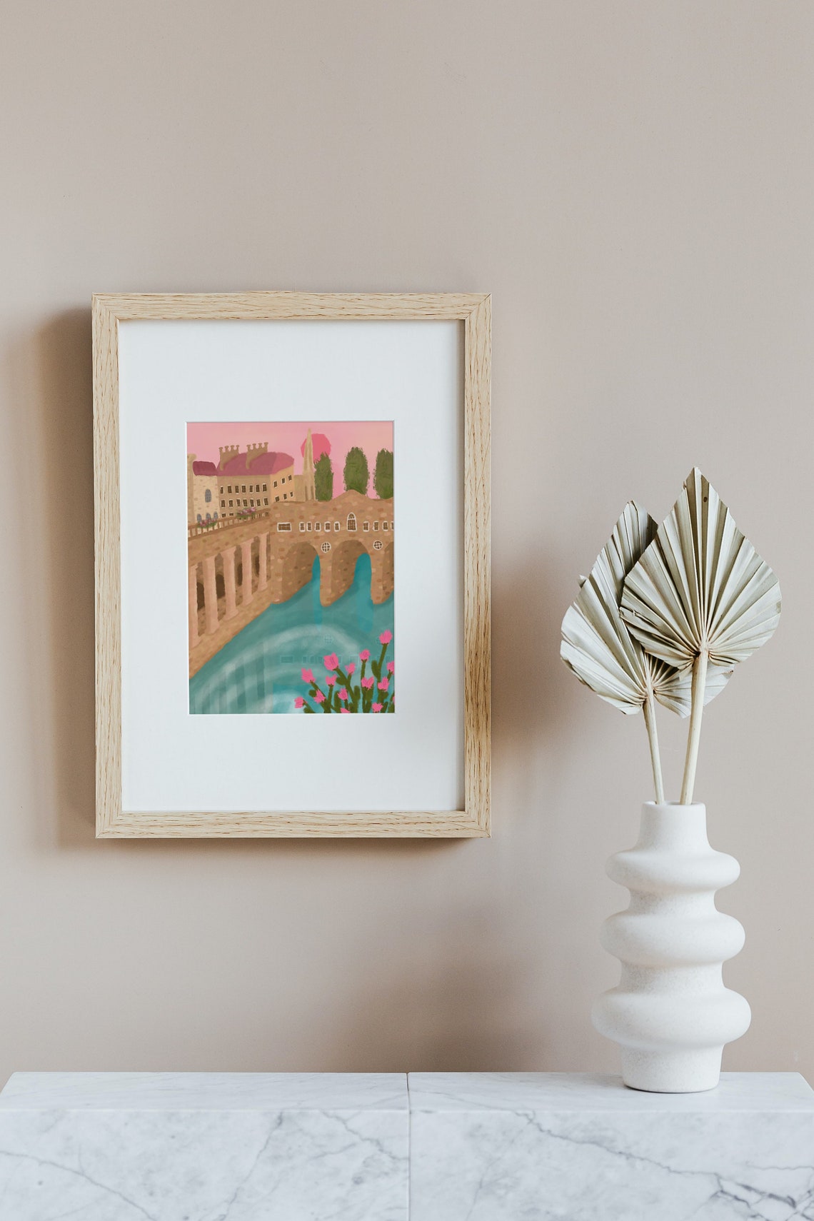 Bath City Retro Travel Poster - Image 3