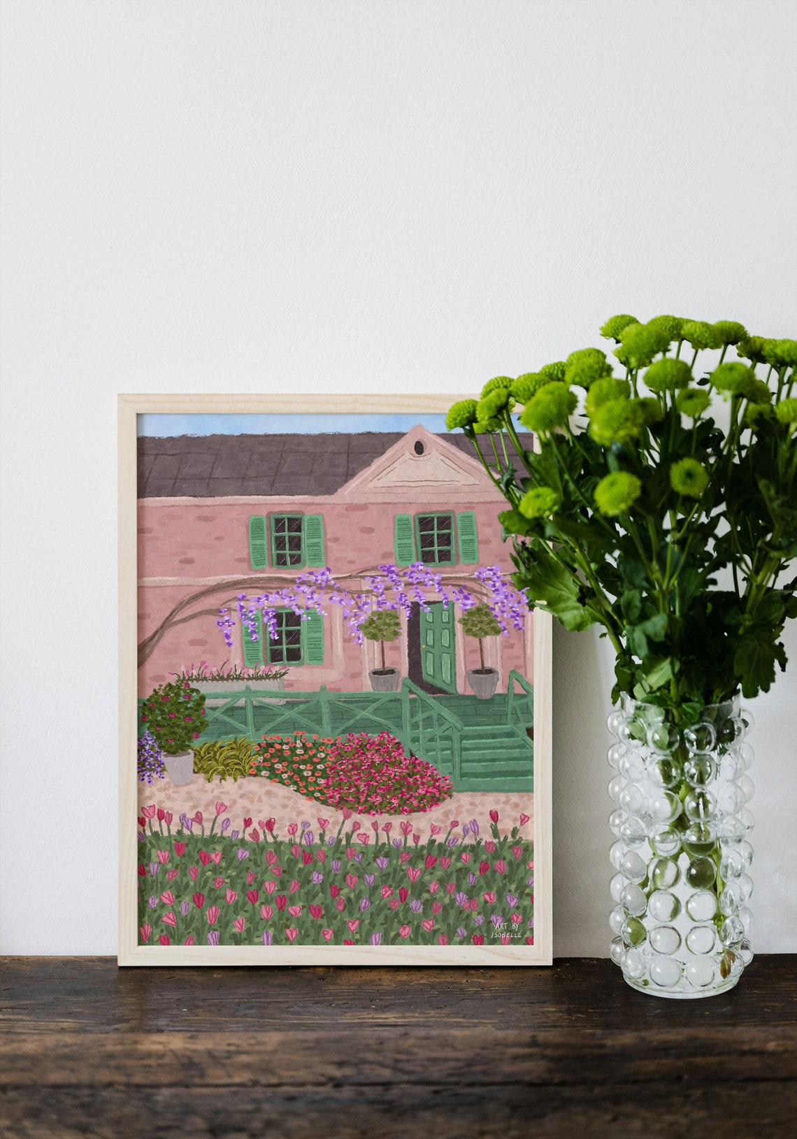Claude Monet Retro Travel Poster - Image 7