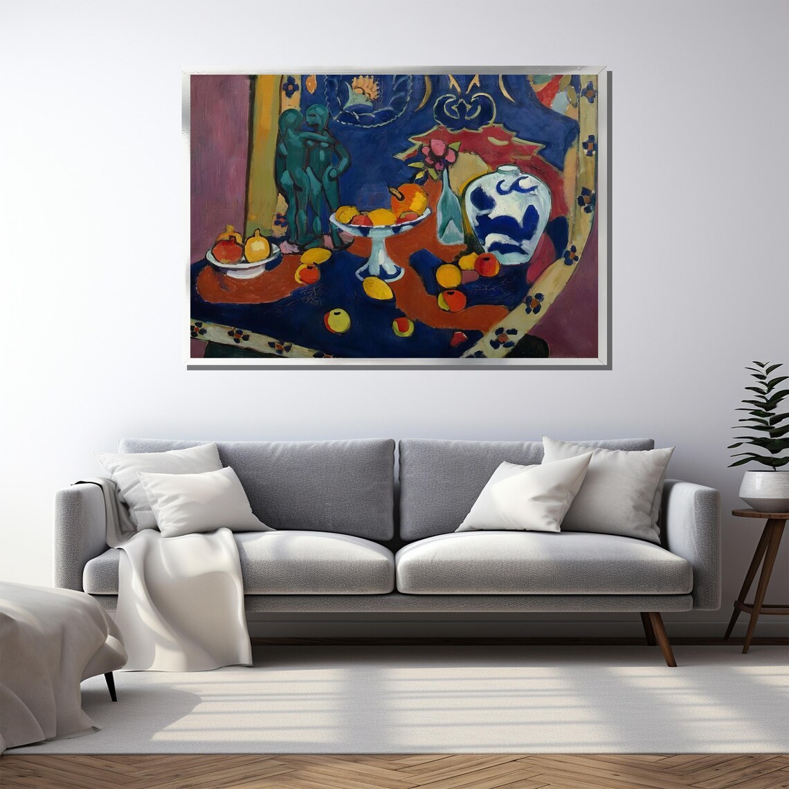 Matisse Inspired Fruit And Vase Still Life - Image 2