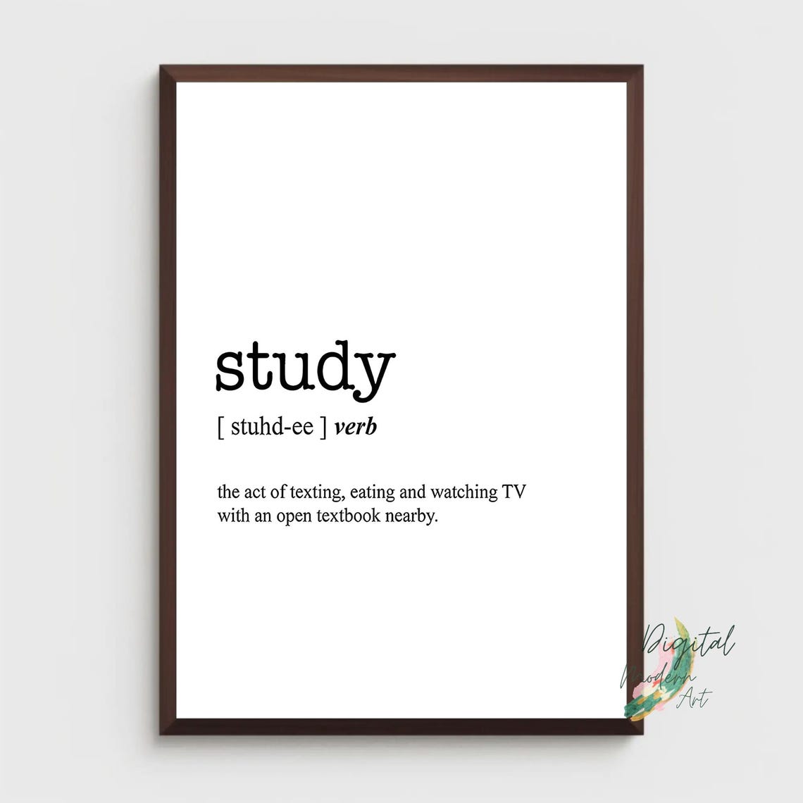 Supervisor Definition Funny Dictionary Office Humor Boss Joke Poster - Image 2