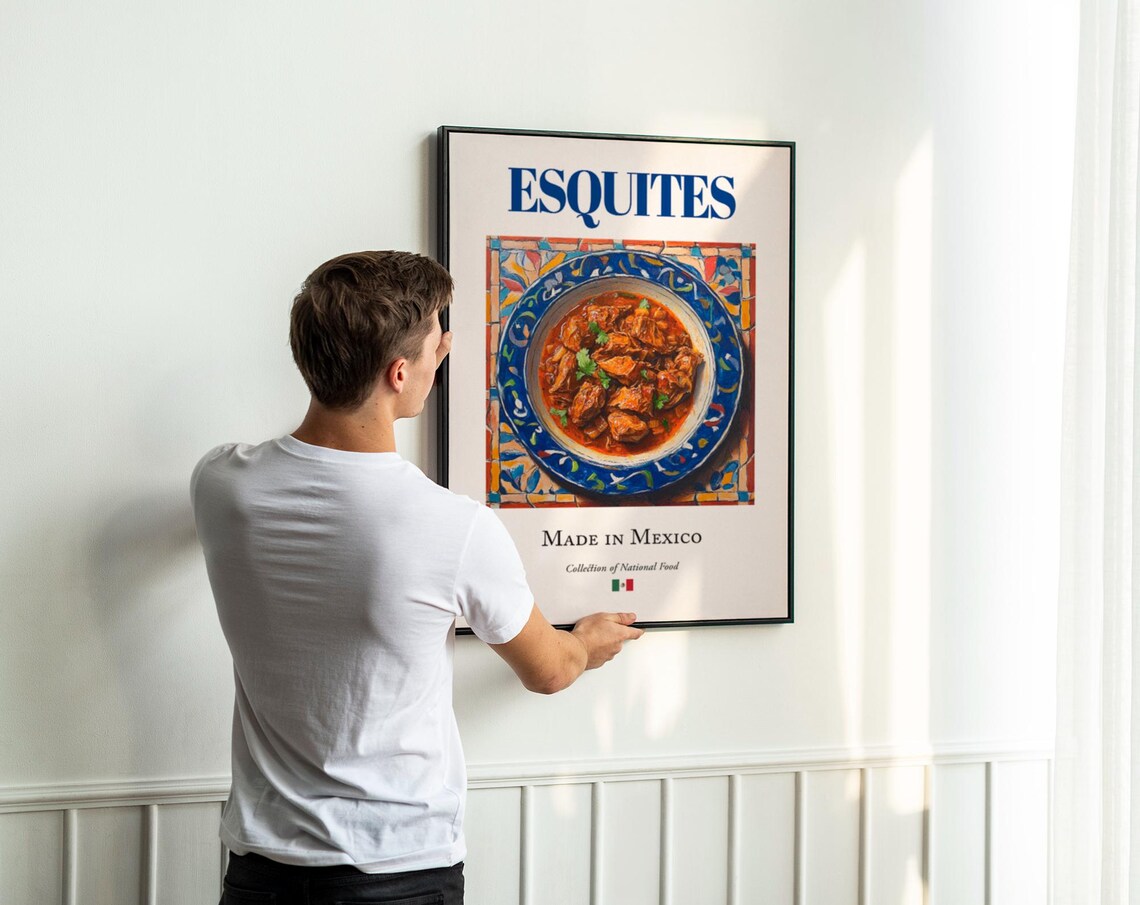 Esquites Traditional Mexican Cuisine Kitchen Art - Image 2