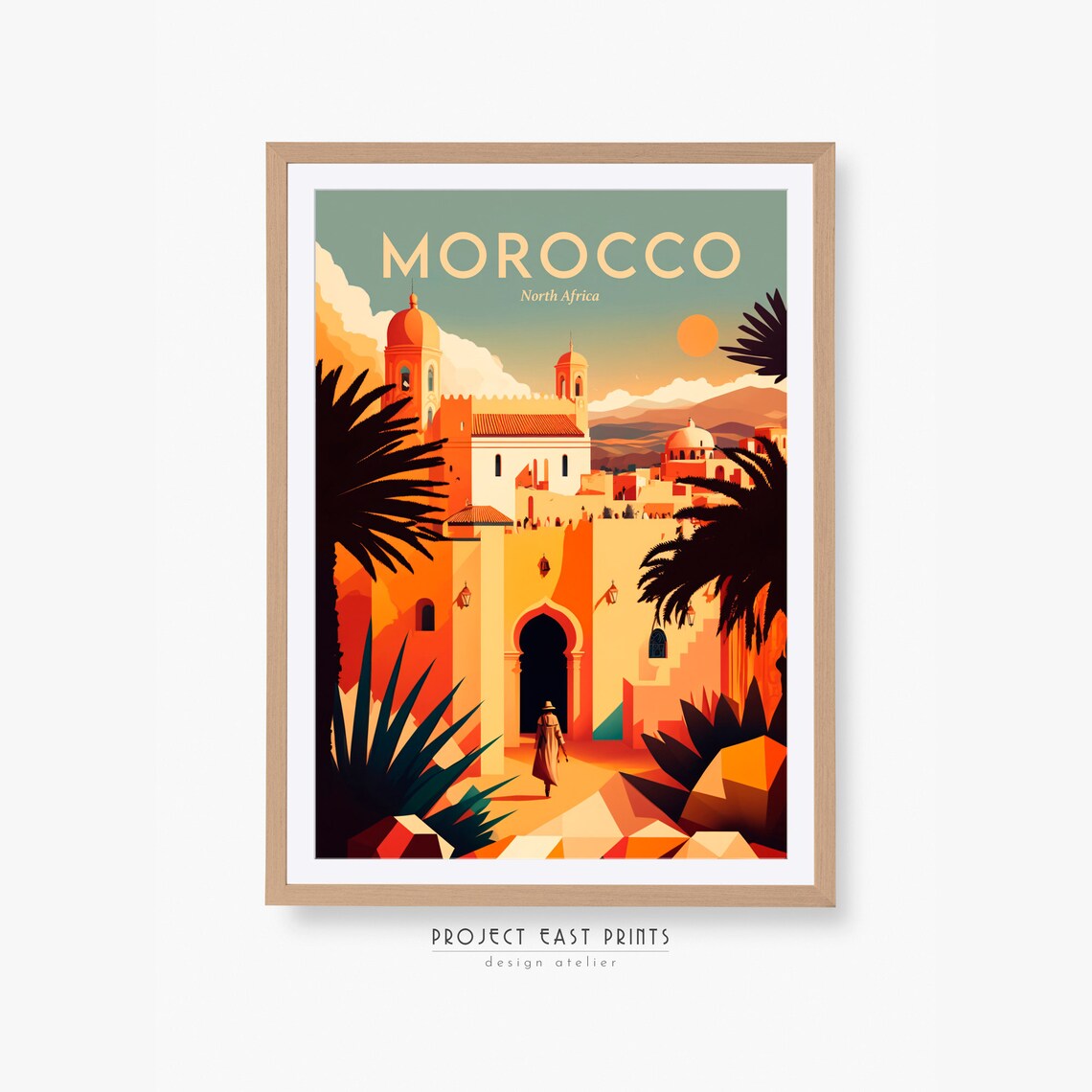 Printable Wall Art Morocco Retro Travel Poster Instant Decor New Home Gift - Image 2