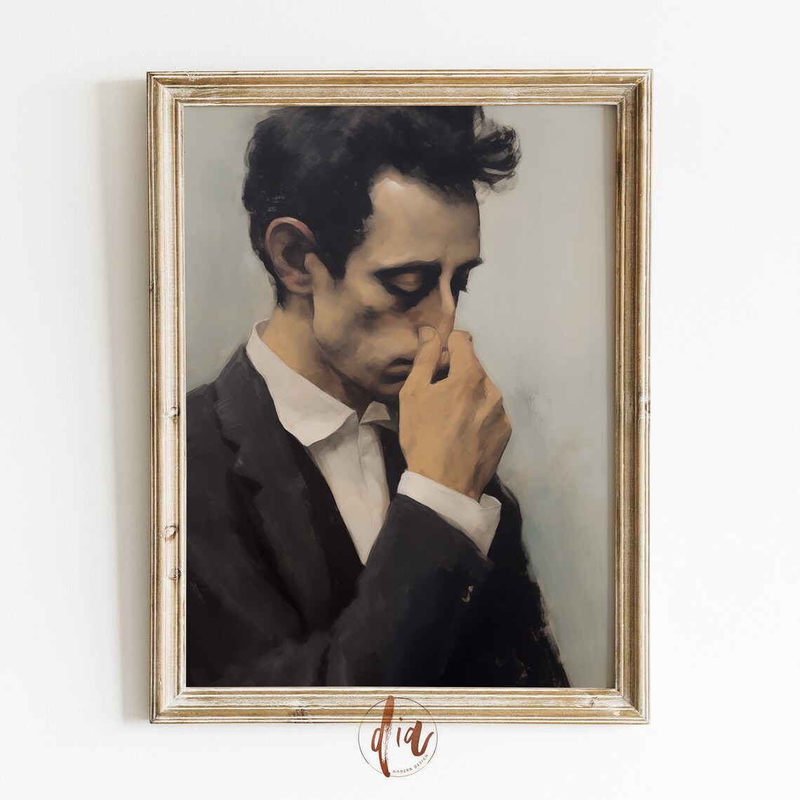 Funny Bathroom Toilet Humor Vintage Style Art Print
