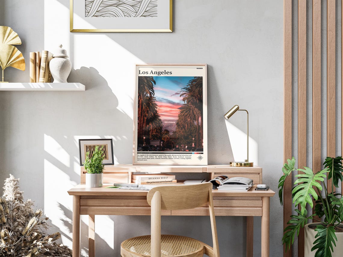 Travel Photography Los Angeles Print Los Angeles Wall Art Los Angeles Poster Los Angeles Photo Los Angeles California Wall Decor - Image 4