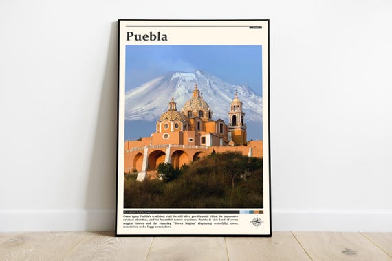 Travel Photography Puebla Print Puebla Wall Art Puebla Poster Puebla Photo Puebla Poster Print Mexico Puebla Wall Decor