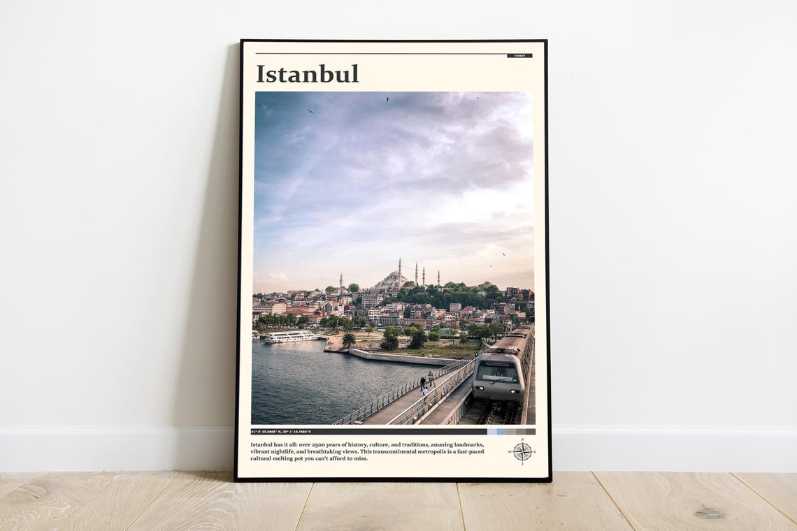 Travel Photography Istanbul Print Istanbul Wall Art Istanbul Poster Istanbul Photo Istanbul Poster Print Turkey Wall Decor
