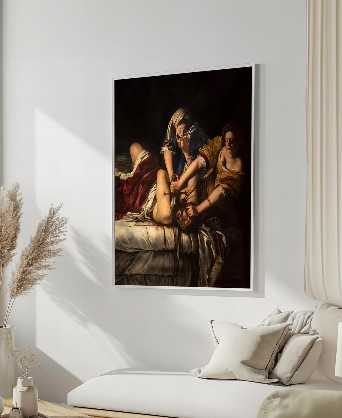 Artemisia Gentileschi Judith Slaying Holofernes Classic Art Poster
