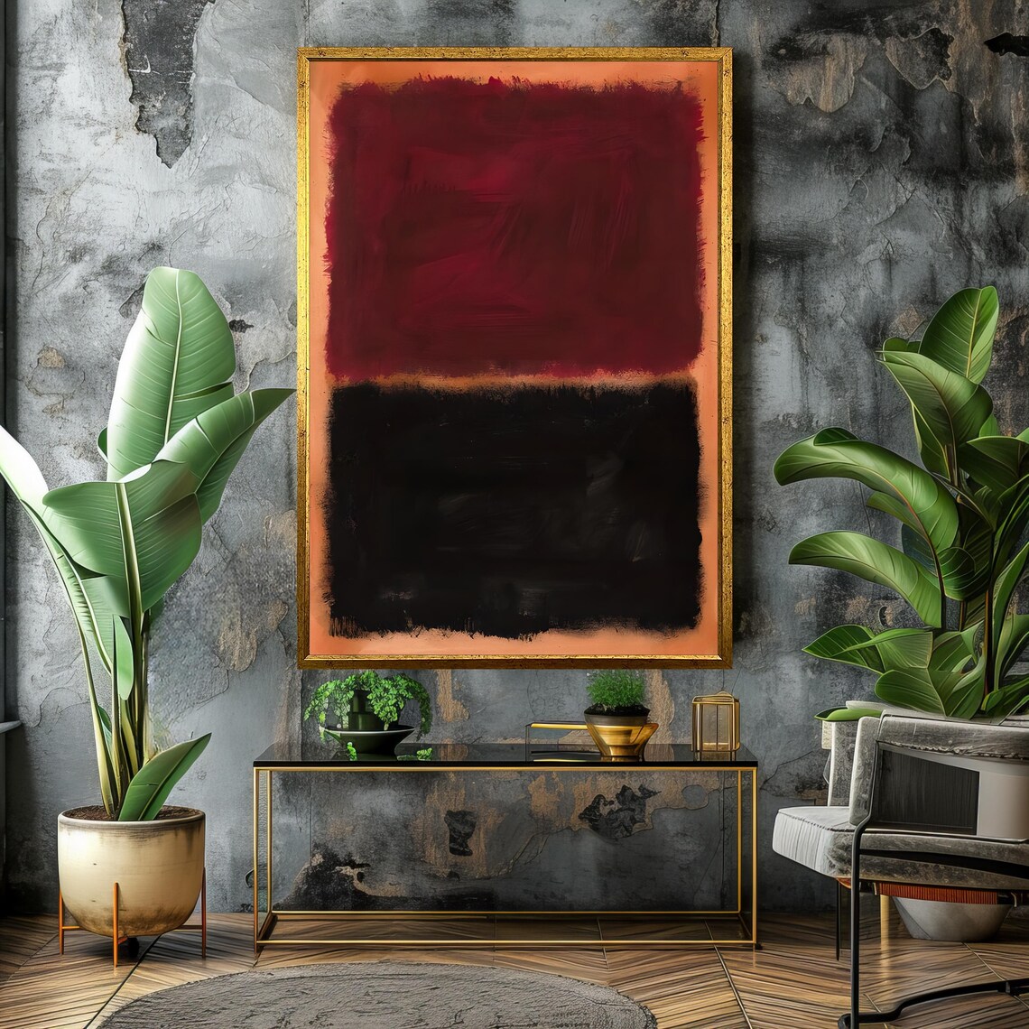 Mark Rothko Painting, Bold Abstract Art - Image 4