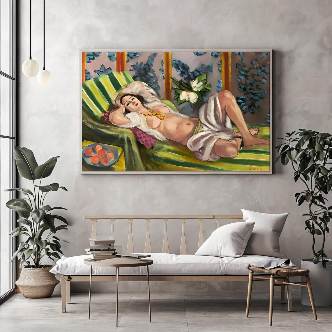 Henri Matisse Odalisque Couchée aux Magnolias Reclining Poster - Image 2