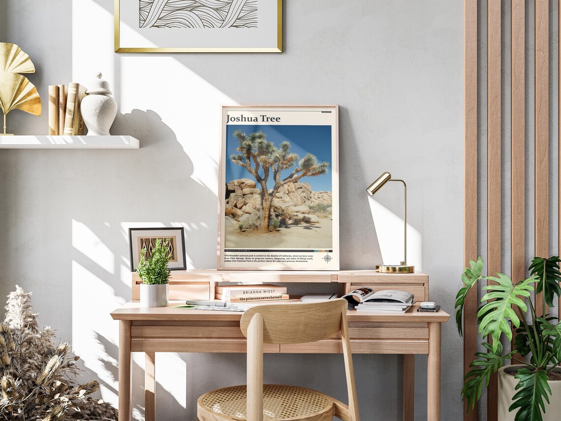 Joshua Tree National Park Desert Landscape Photography Poster - Image 4