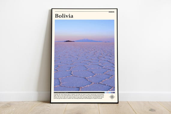 Travel Photography Bolivia Print Bolivia Wall Art Bolivia Poster Bolivia Photo Bolivia Poster Print Bolivia Wall Decor