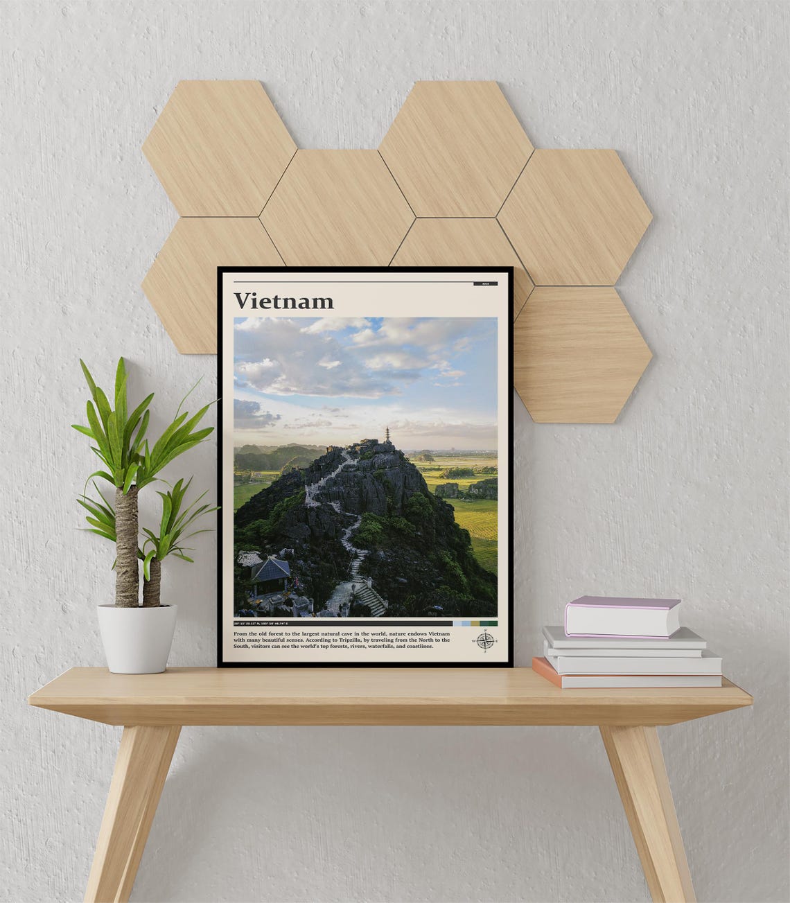 Travel Photography Vietnam Print Vietnam Wall Art Vietnam Poster Vietnam Photo Vietnam Poster Print Vietnam Wall Decor - Image 3