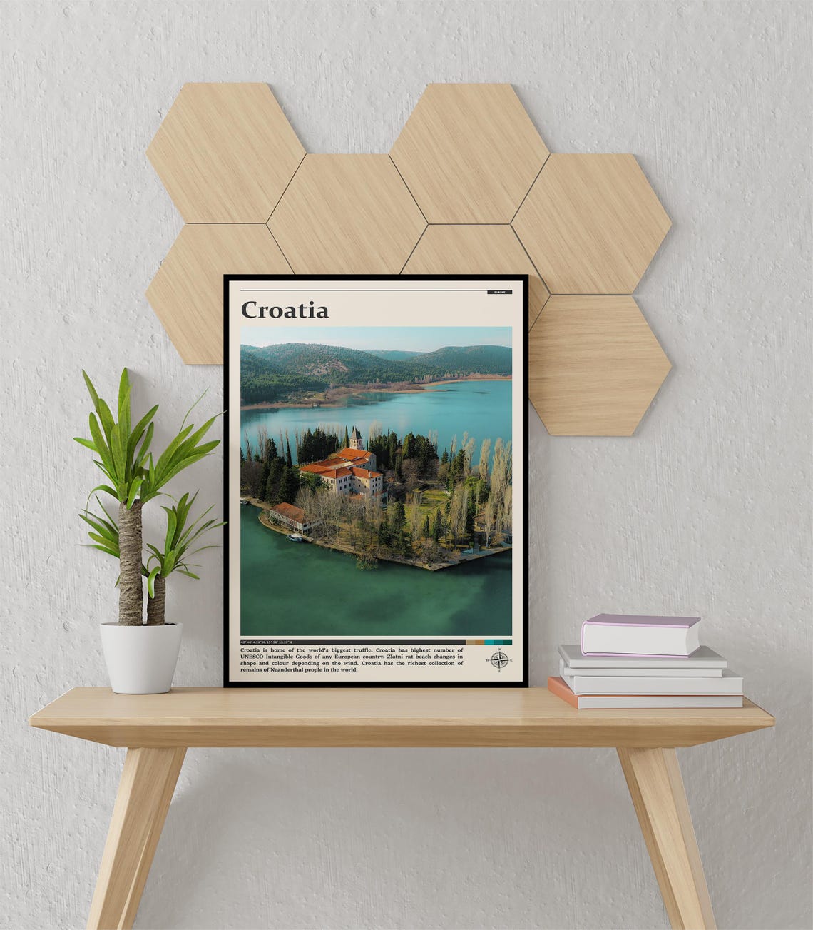 Travel Photography Croatia Print Croatia Wall Art Croatia Poster Croatia Photo Croatia Poster Print Europe Croatia Wall Decor - Image 3