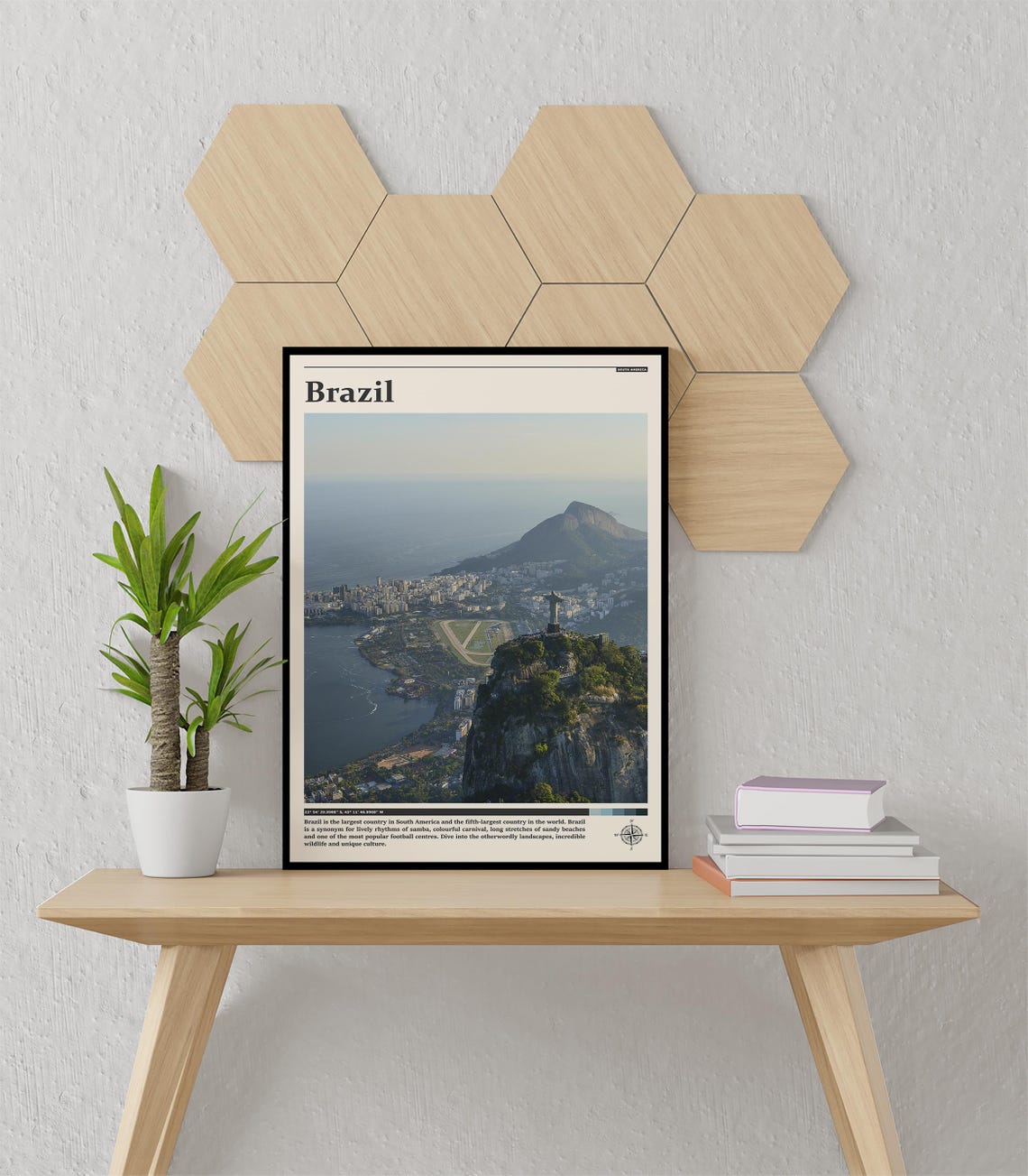 Travel Photography Brazil Print Brazil Wall Art Brazil Poster Brazil Photo Brazil Poster Print Brazil Wall Decor South America - Image 3