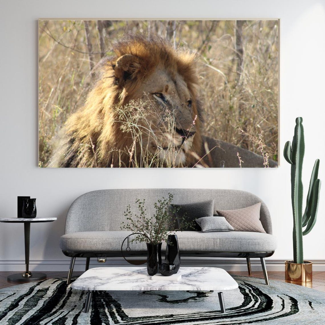 Lion Art, Africa's Game Reserves