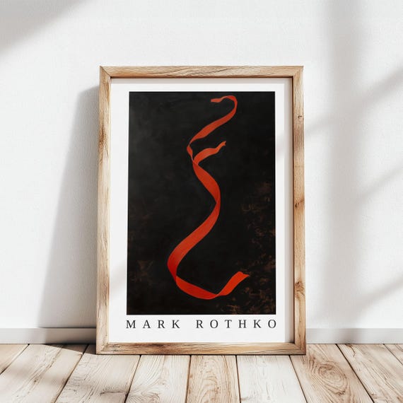 Mark Rothko Poster, Abstract Expressionism