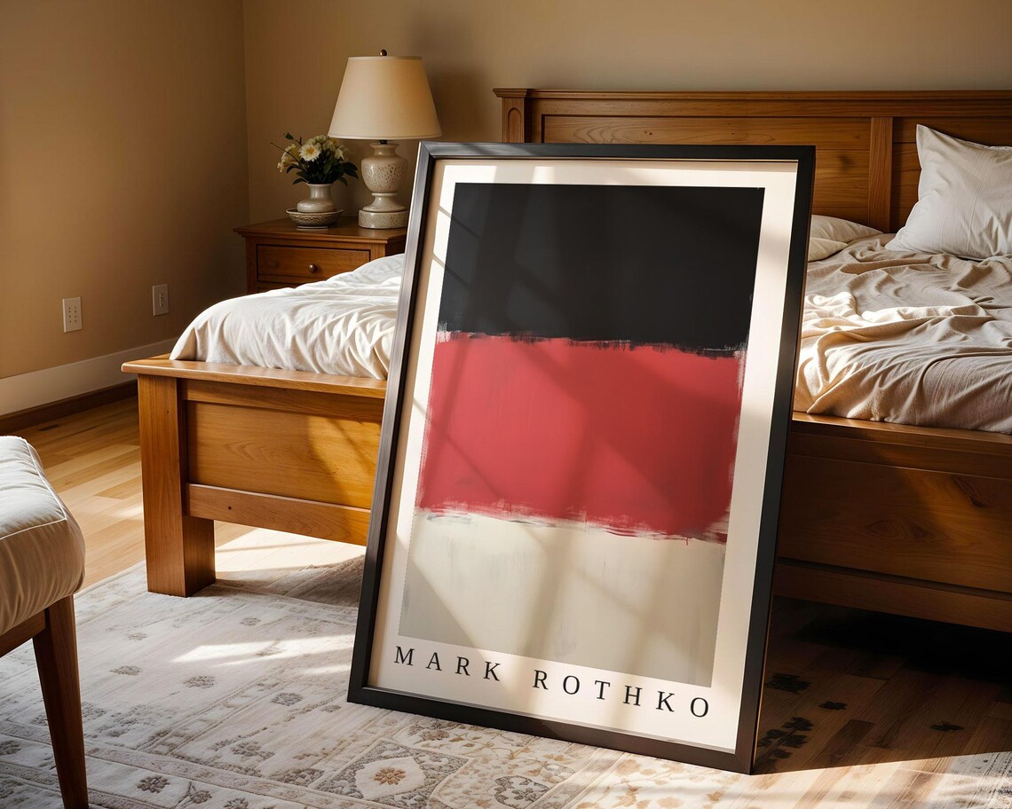 Mark Rothko, Abstract Expressionism Poster - Image 4