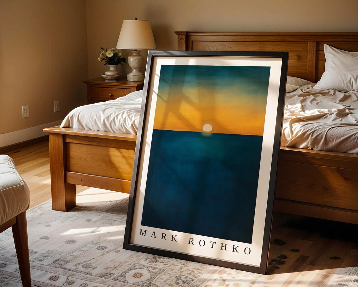 Mark Rothko Abstract Expressionism Museum Poster - Image 4
