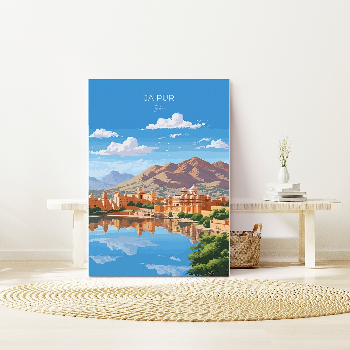 Jaipur Travel Poster, India Travel Art Print - Image 4